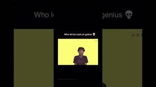 Who let bro cook on Genius#genius #music#rapmusic#funnyshorts#funny