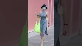 NO BRA IN PUBLIC CHALLENGE | STREET FASHION #shorts #trending #tiktok #dance