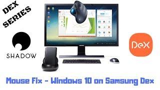 Mouse Fix for Windows 10 on Shadow PC with Samsung Dex