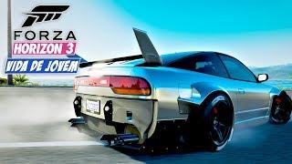 FORZA HORIZON 3 VIDA DE JOVEM - SAI DO HOSPITAL E PEGUEI O 240SX! #14 2021