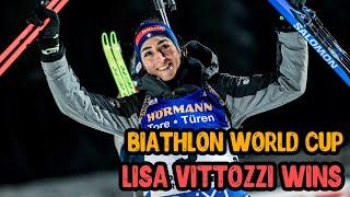 Lisa Vittozzi Wins Biathlon World Cup Individual 2023. Biathlon Results Today