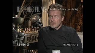 Gladiator Director Ridley Scott Interview Press Junket (2000)