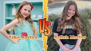 Salish Matter (Jordan Matter) VS Like Nastya Transformation  New Stars From Baby To 2023