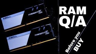 Buying Ram? Answers to Questions Before Buying RAM