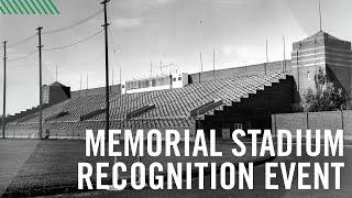 Memorial Stadium Recognition Event | University of North Dakota