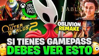 XBOX GAME PASS en 2025 será una LOCURA!  TODOS los JUEGOS que llegan a GAMEPASS ULTIMATE Día 1 