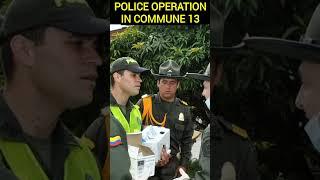 ‍️ Major Police Operation in Medellin’s Commune 13: Firearms Seized and Motorcycles Immobilized