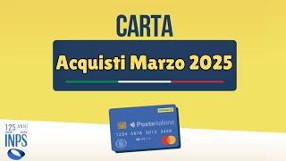  Carta Acquisti Marzo 2025: 80 euro – Ecco quando arriva la ricarica!