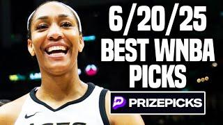 WNBA PRIZEPICKS TODAY | 6 BEST PROP PICKS | FRIDAY | 6/20/25 | BEST PROPS | WNBA BETTING |
