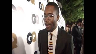 Frank Ocean Red Carpet Interview @ GQ "Men of the Year" Party