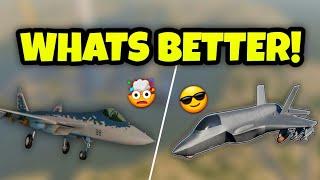 The SU-57 Felon Vs F-35 Lightning! | War Tycoon