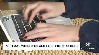 Virtual world shows promise for curbing teen stress