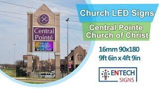 Digital Church LED Sign | Full-Color RGB | 16MM LED Signs