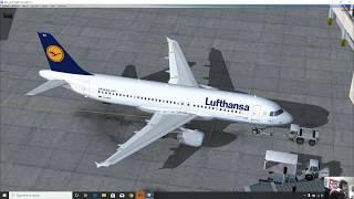 FSX: Boston to Atlanta with an A320