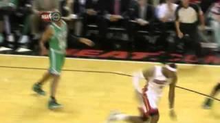 LeBron James - Steal and Flush (Heat vs Celtics)