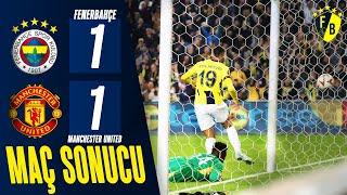 Fenerbahçe 1-1 Manchester United | MAÇ ÖZETİ | UEFA Avrupa Ligi | Önemli Kareler