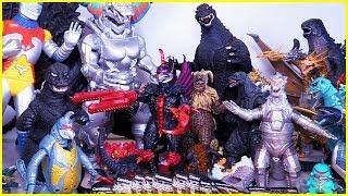 My HUGE GODZILLA COLLECTION: Figures, Toys, Monsters from Godzilla Movies + Bonus