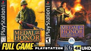 Medal of Honor DUOLOGY COLLECTION [PS1] Gameplay Walkthrough FULL GAME [4K60ᶠᵖˢ UHD]