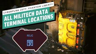 Cyberpunk 2077: Phantom Liberty - All Militech Data Terminal Locations