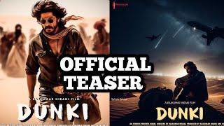 Dunki Official Teaser Announcement | Shahrukh Khan | Rajkumar Hirani