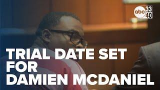 Trial date set for Damien McDaniel in Birmingham mass shooting case