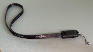 selected-lights 3 in 1 - Lanyard, Ladekabel und Maßband