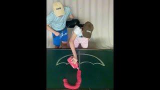 The 35th episode: one-stroke painting of the hat show! The art of sand painting under the hat brim!
