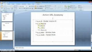 Liferay Tutorials 08 Windows State and anatomy of a porlet URL