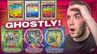 Opening GHOST RARE Yugioh Packs For INSANE Ghosts!