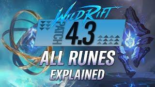 ULTIMATE Rune Guide | Patch 4.3 | Wild Rift