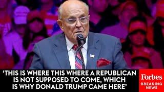 FULL REMARKS: Rudy Giuliani Speaks At Former President Trump's Madison Squar eGarden Rally In NYC