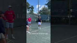 Ryan Harrison teaches the perfect serve at the 2025 Delray Beach Open Legends clinic!
