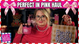 Bath & Body Works PERFECT IN PINK HAUL AND REVIEW | PLUS ONLINE ORDER #bathandbodyworks