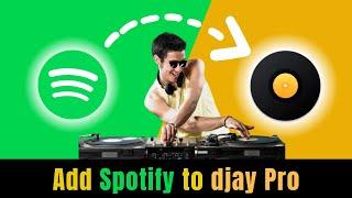 How to Add Spotify Music in djay Pro2024 - EASY for Beginners!