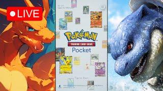 (Mobile) Pokémon TCG Pocket (Live) P.2 Online Battles! (1080p)