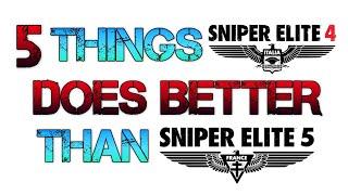 5 things Sniper Elite 4 does better than Sniper Elite 5