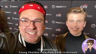 Young Sheldon PaleyFest 2024 Interviews