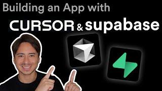 Using Cursor to have AI build out a social network app powered by Next.js and Supabase