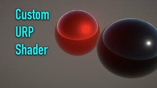 Write A Custom URP Shader Using Unity BRDF