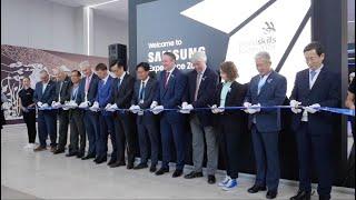 Samsung stand opening at the WorldSkills 2019 International Сompetition in Kazan