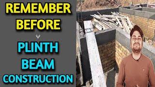 7 Important Points Before Plinth Beam Construction | Learning Civil Technology