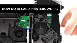 How do ID card printers work? The short version