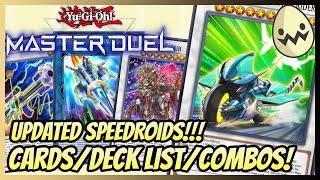 Yu-Gi-Oh! Master Duel: Updated Speedroids!!! Cards/Deck List/Combos!