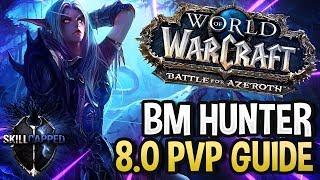 GET STARTED: Beast Mastery Hunter BfA 8.0 PvP Talents, Azerite Traits and Damage Guide