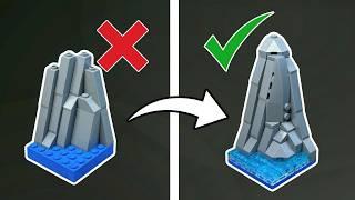 How To Improve Your Rockwork | LEGO MOC Tips & Tutorial