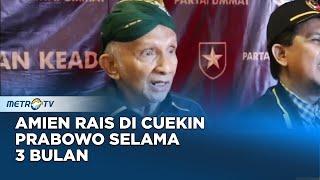 Amien Rais Curhat Dicuekin Prabawo Tiga Bulan