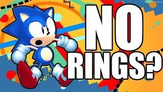 Can you beat Sonic Mania without collecting any Rings?