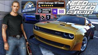 [Need For Speed: No Limits] Jetstream with Jason Walker's Dodge Challenger SRT Demon