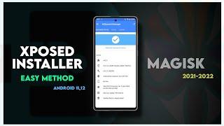 How To Install Xposed Installer Using Magisk Module | 2021-2022 Method