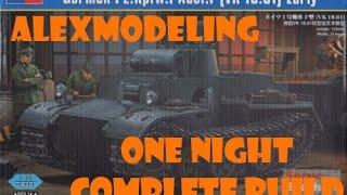 AlexModeling 1/35 Hobbie Boss one night build Panzer I